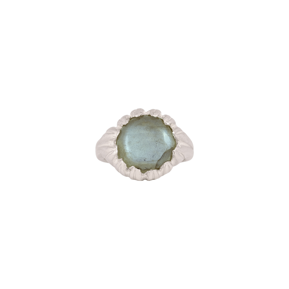 La Fleur Labradorite Ring in Silver