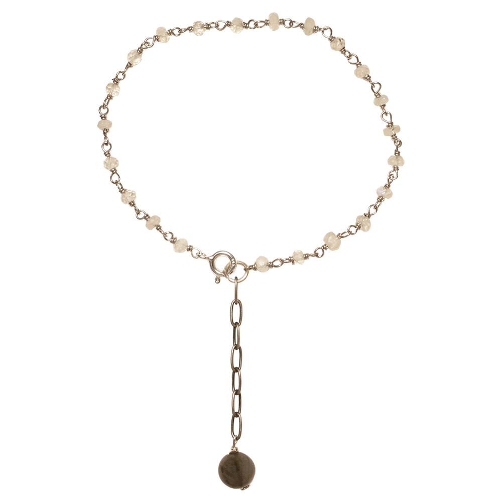 Gemstone Lariat Bracelet
