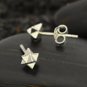 Merkaba Star Studs