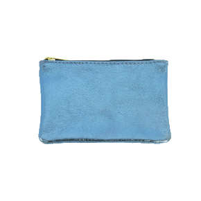 Metallic Leather Pouches