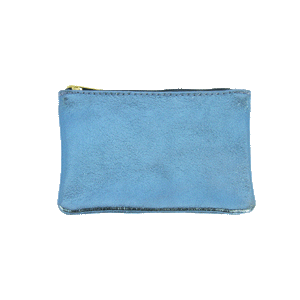 Metallic Leather Pouches