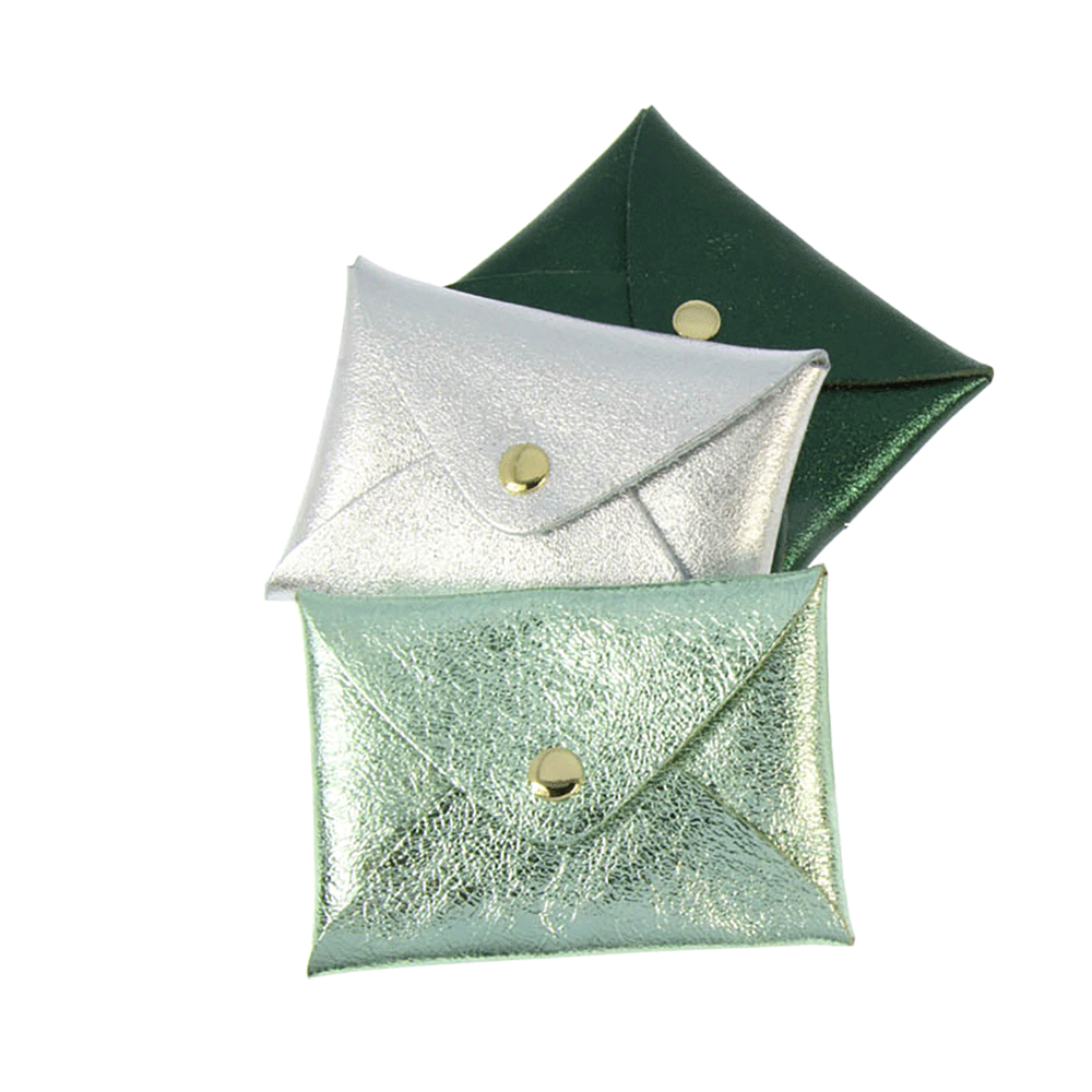 Metallic Mini Wallets