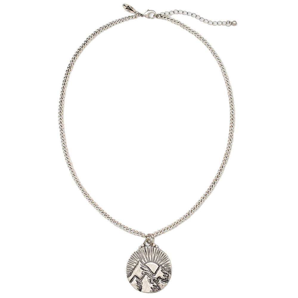 Sun & Mountain Pendant