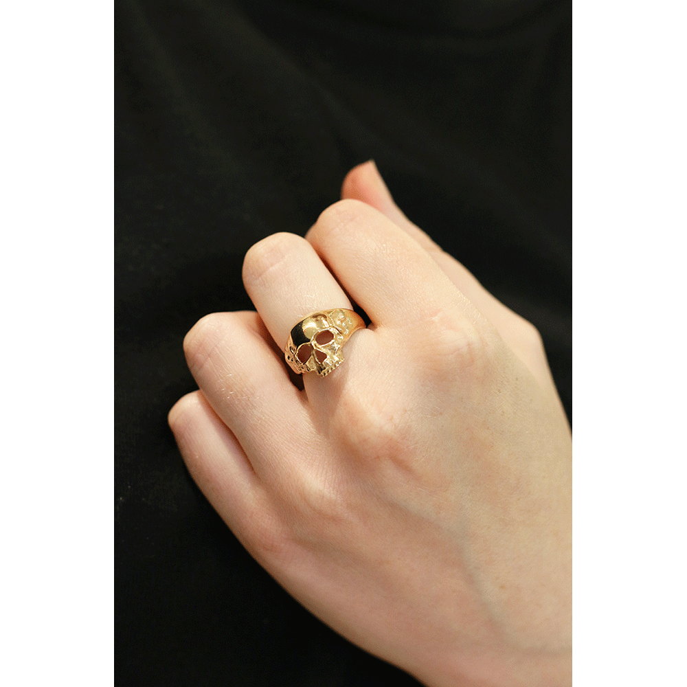 Chunky Skull Ring