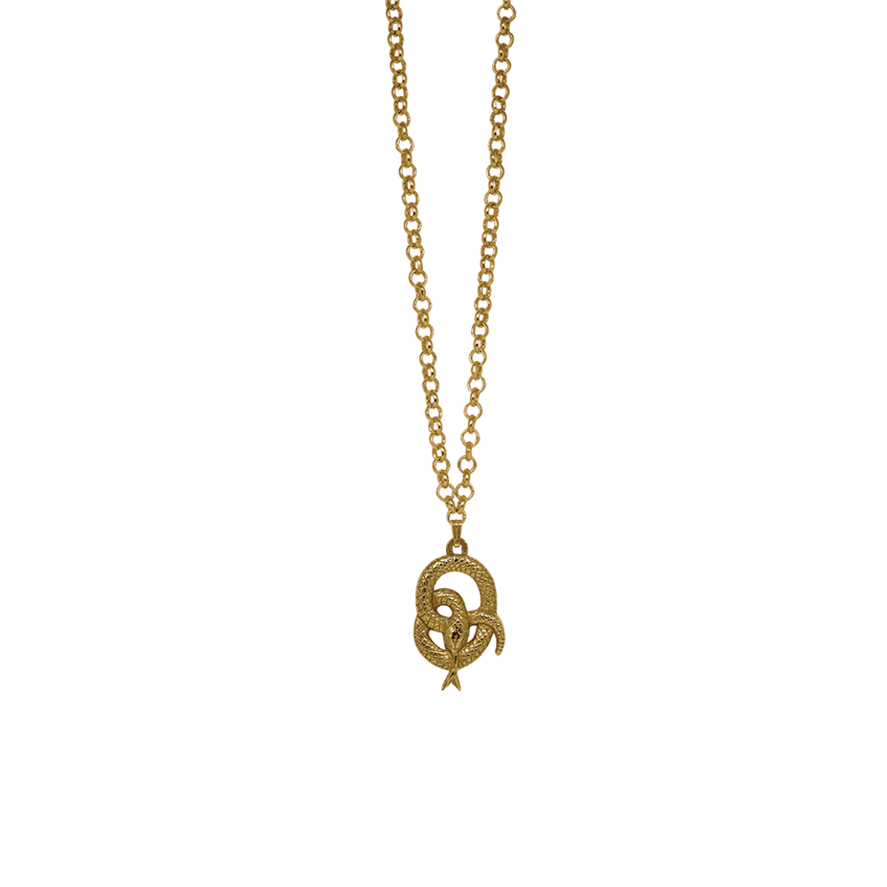 Serpentine Charm Necklace