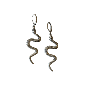 Serpent Drop Earrings