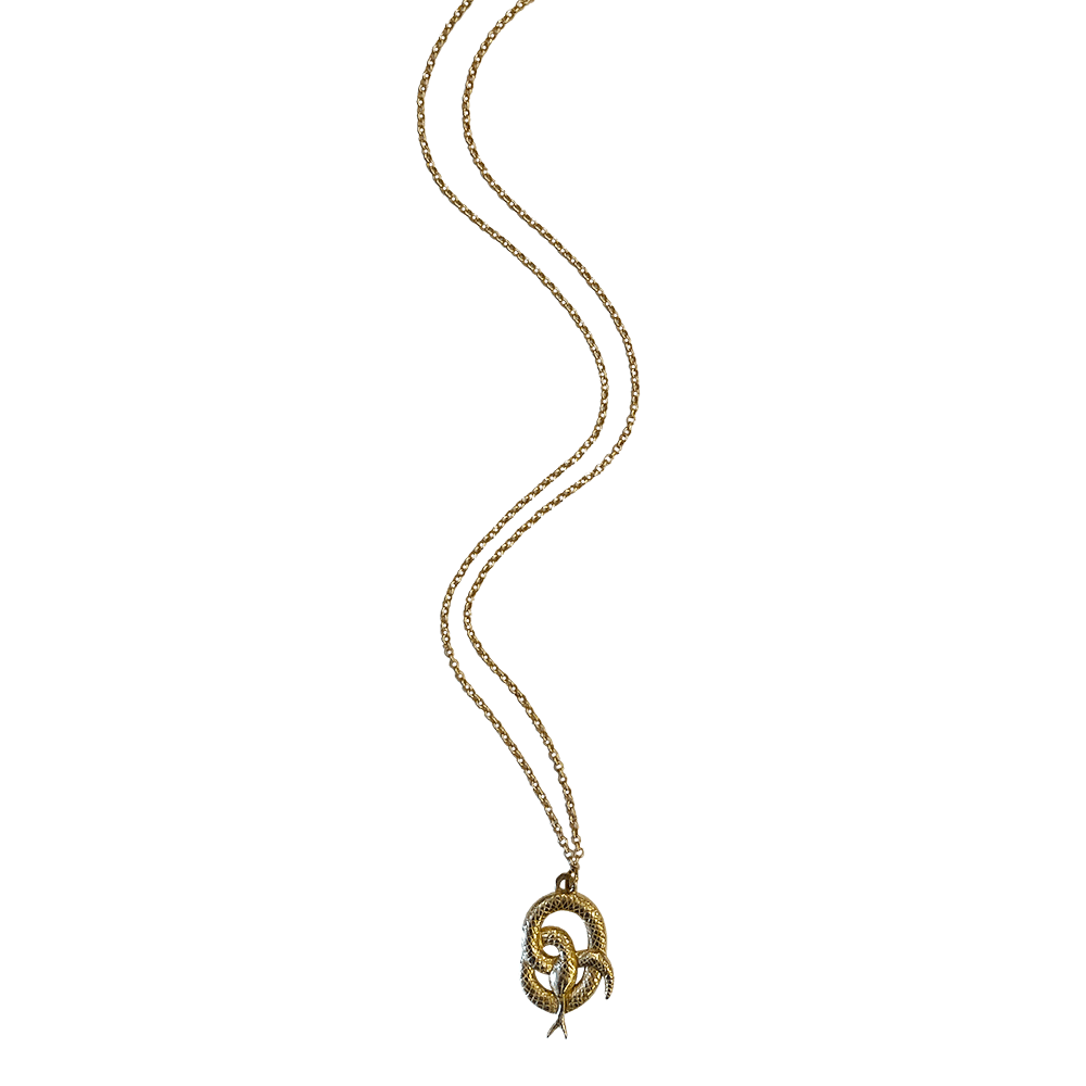 Serpentine Charm Necklace