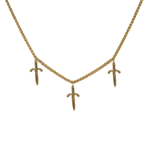 Triple Charm Necklace