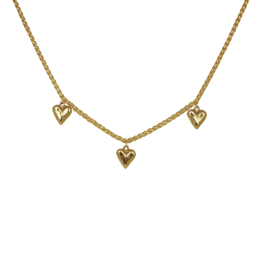 Triple Charm Necklace