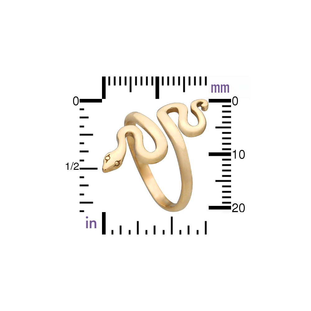 Adjustable Snake Ring
