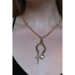 Wishbone Charm Necklace