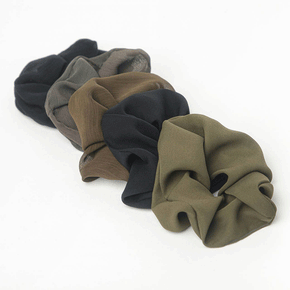 Crepe Scrunchies