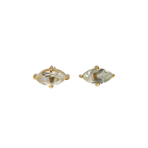 Amethyst Marquise Studs