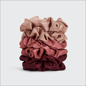 Holiday Satin Scrunchies