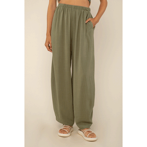 Linen Lantern Pants