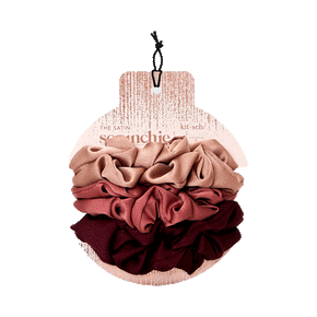 Holiday Satin Scrunchies