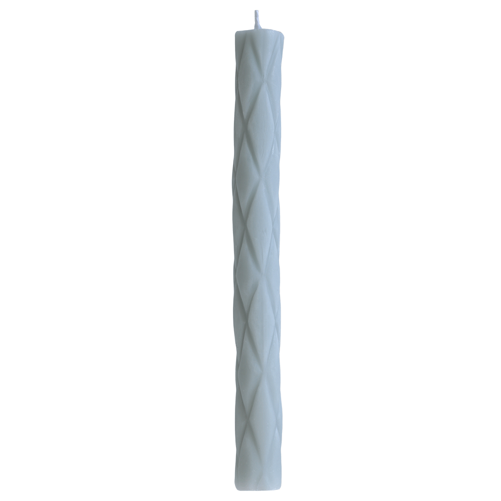 Diamond Pattern Taper Candles