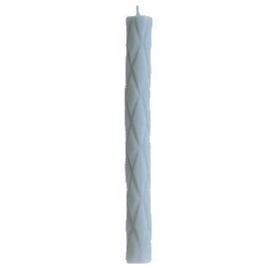 Diamond Pattern Taper Candles