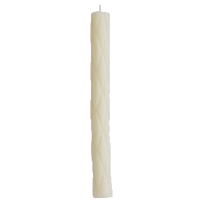 Diamond Pattern Taper Candles