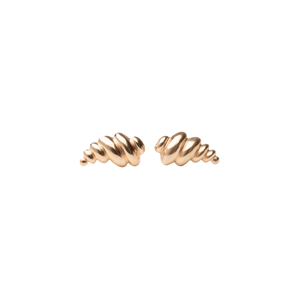 Gold Bubble Studs