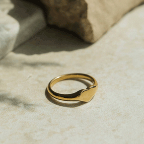 Heart Signet Ring