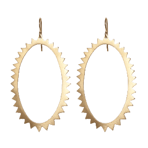 Shield Earrings