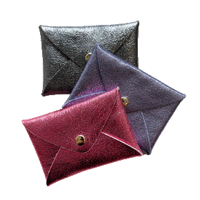 Metallic Mini Wallets