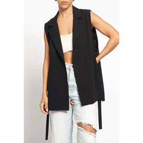 Open Side Long Vest