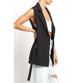 Open Side Long Vest