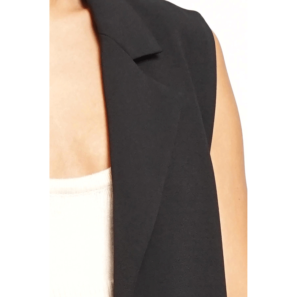 Open Side Long Vest