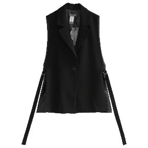 Open Side Long Vest
