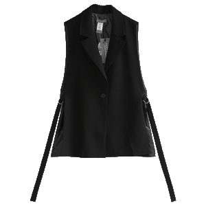 Open Side Long Vest