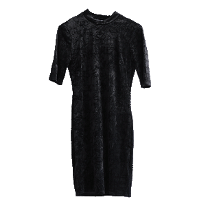 Crushed Velvet Dress