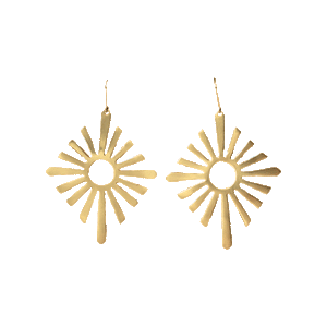 Golden Sun Earrings